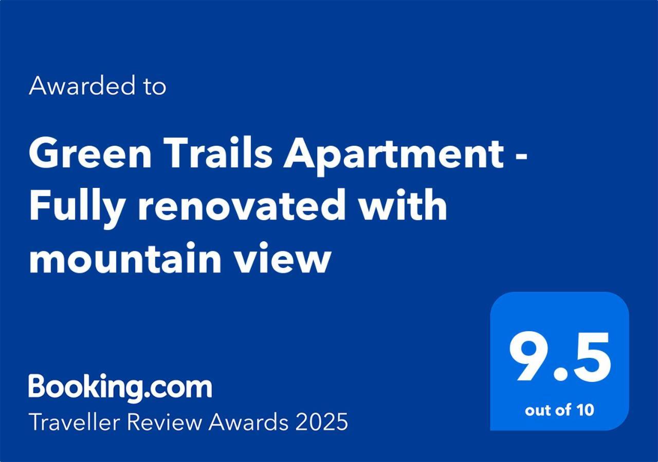 Green Trails Apartment - Fully Renovated With Mountain View Divjake Ngoại thất bức ảnh